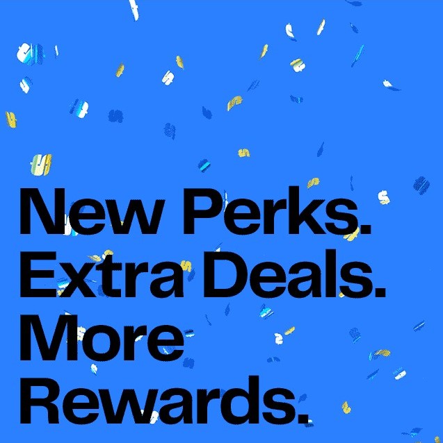 New perks extra deals more rewards