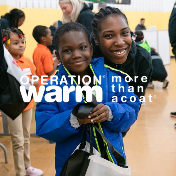 Nordstrom Rack hands-on distribution event with Operation Warm