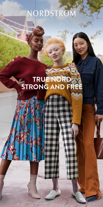 Peace Haje, Mirian Njoh and Ishie Wang - Nordstrom Canada 'True Nord' Brand Campaign 2018