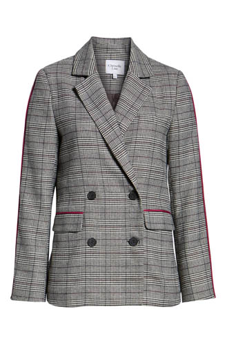 Chriselle Lim Collection_Bianca Piped Houndstooth Blazer_$119