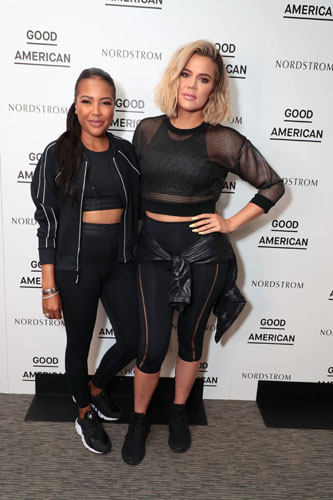 Good American Activewear Launch_Khloe Kardashian and Emma Grede_1