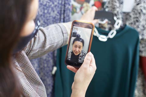 Virtual styling appointment 